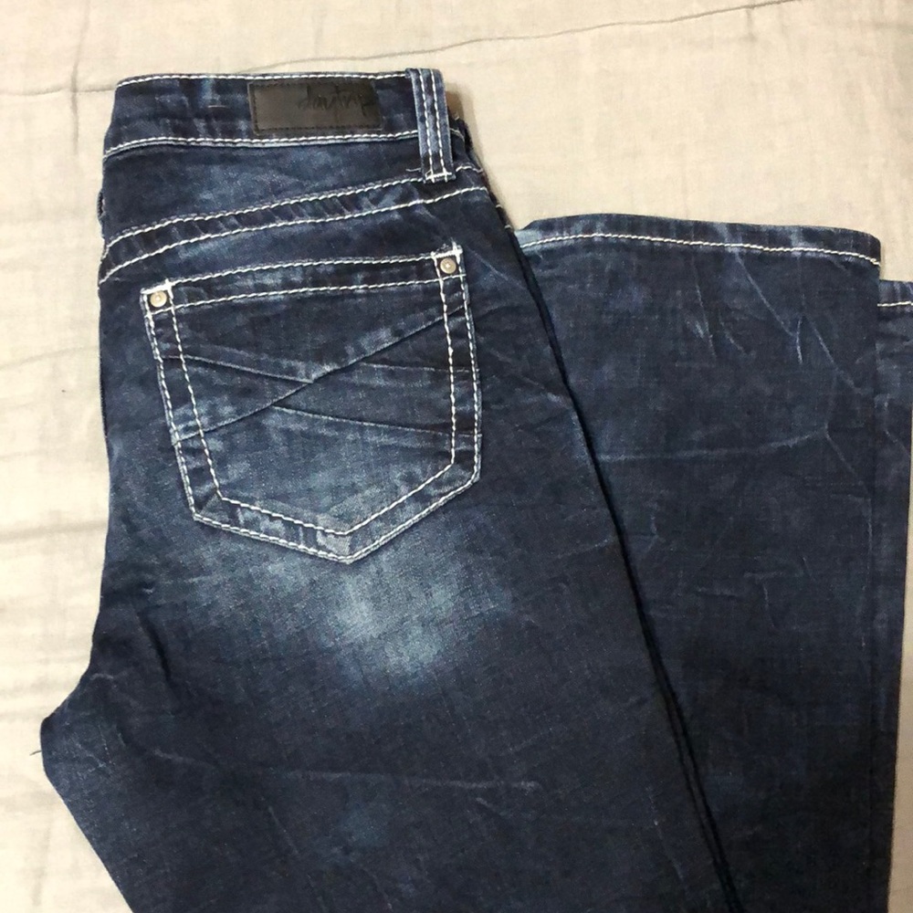 Daytrip dark wash straight jeans